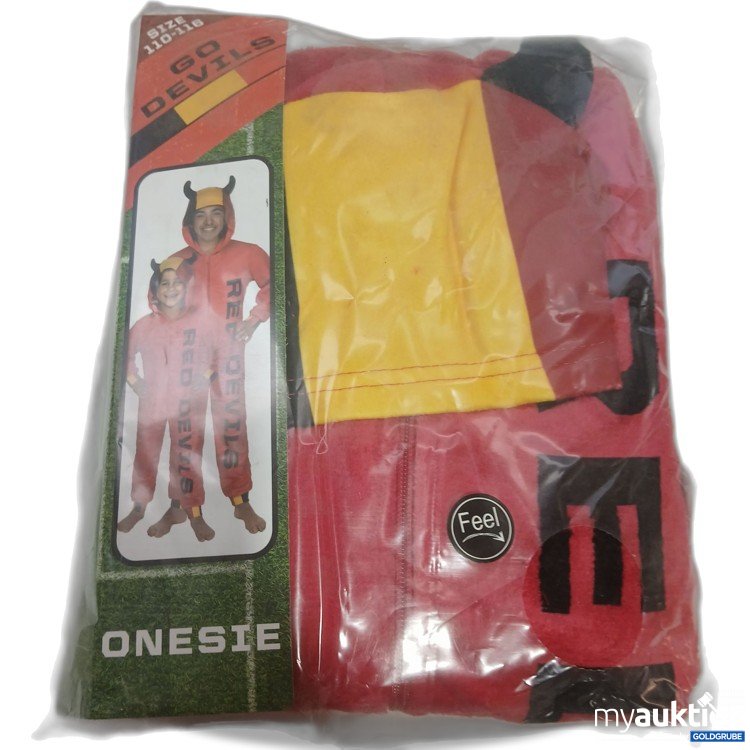 Artikel Nr. 921865: ONESIE Red Devils Kostüm size 110-116