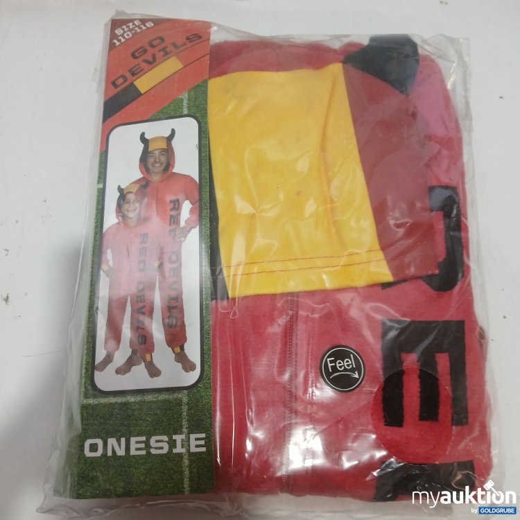 Artikel Nr. 921865: ONESIE Red Devils Kostüm size 110-116