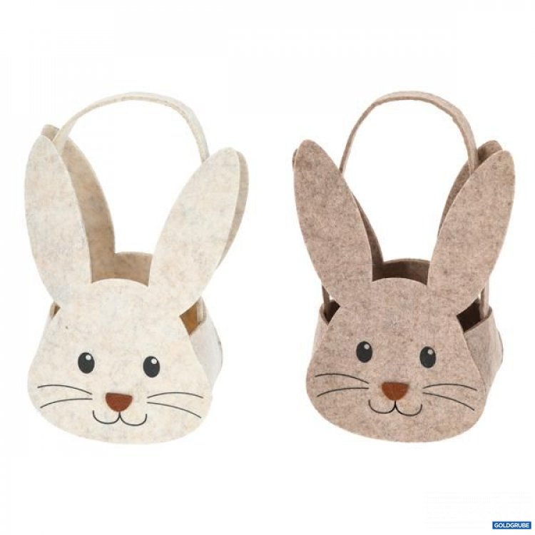 Artikel Nr. 922865: Osterkörbchen, Hase, ca. 13x22cm