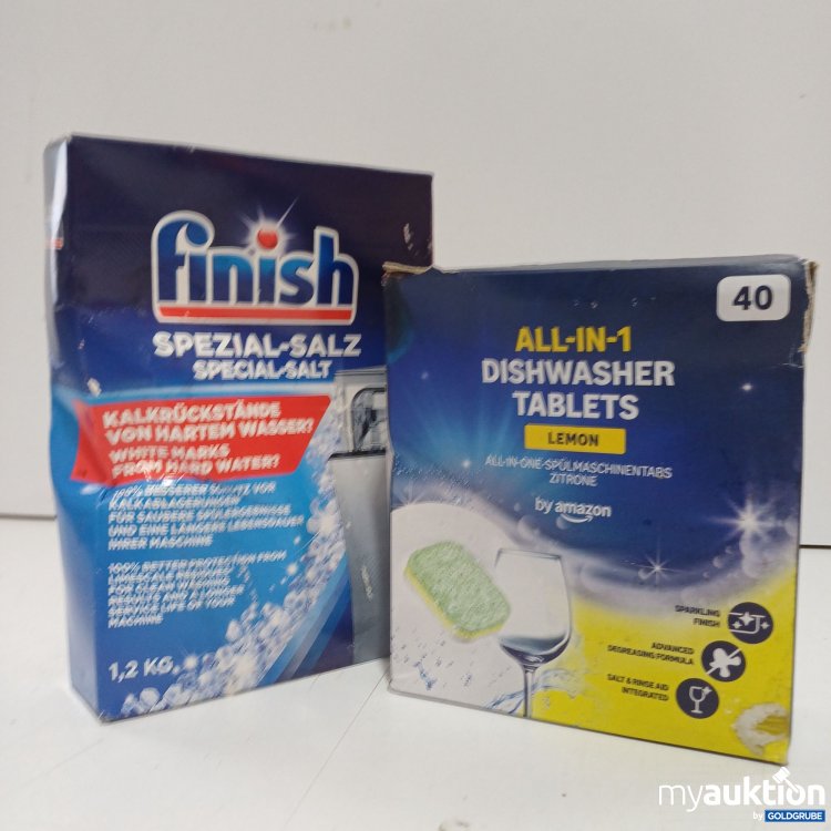 Artikel Nr. 938865 Artikel Nr. 938865: Finish Geschirrspülsalz 1,5kg und Lemon Tabs 40x