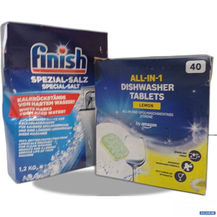 Artikel Nr. 938865 Artikel Nr. 938865: Finish Geschirrspülsalz 1,5kg und Lemon Tabs 40x