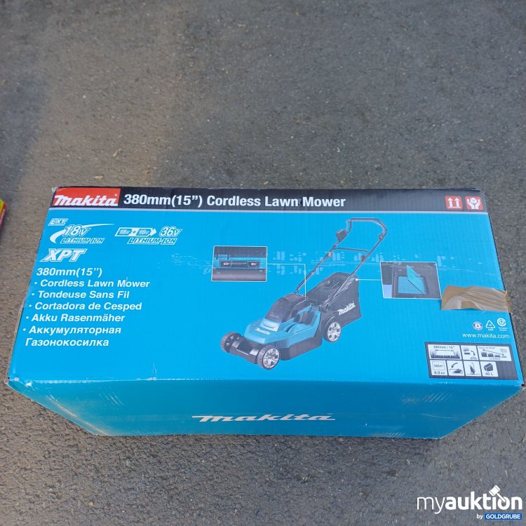Artikel Nr. 960865 Artikel Nr. 960865: Makita Akku Rasenmäher 380mm DLM382Z