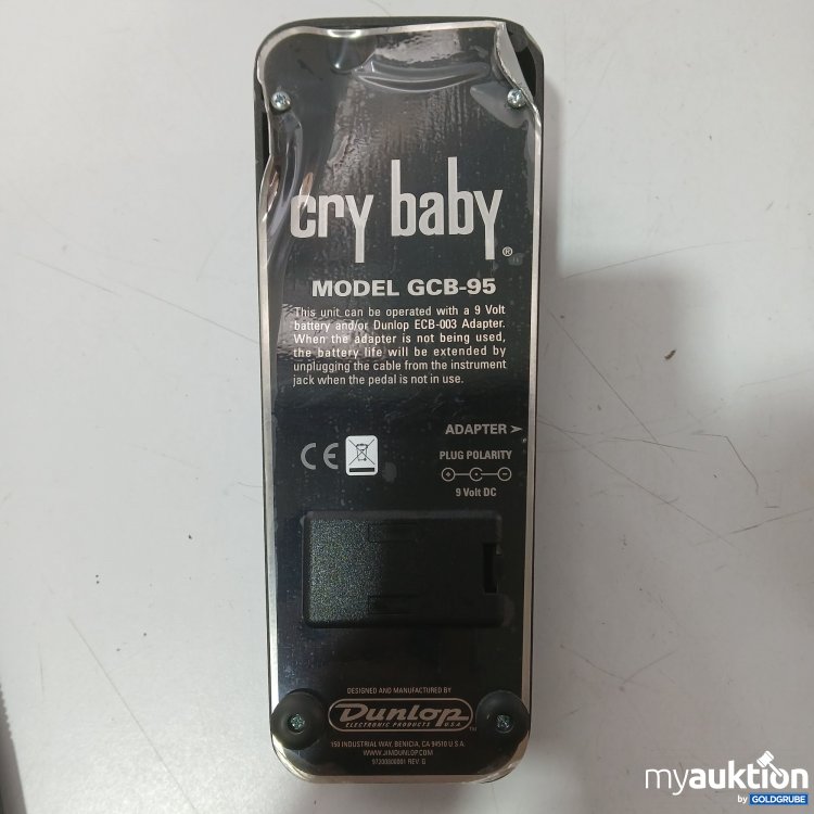 Artikel Nr. 976865: Dunlop Cry Baby Instrument Amplifyer, Model GCB-95