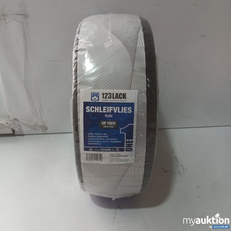 Artikel Nr. 983865 Artikel Nr. 983865: 123Lack Schleifvlies Rolle UF 1500 Ultra Fine, 115mm×10m