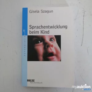 Auktion Gisela Szagun Sprachentwicklung Buch