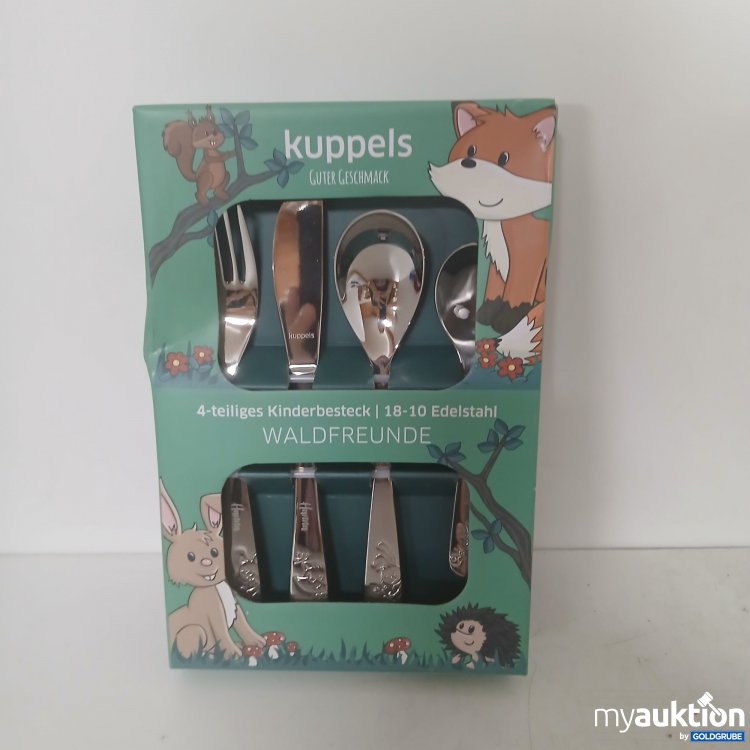 Artikel Nr. 360866: Kuppels 4-teiliges Kinderbesteck 