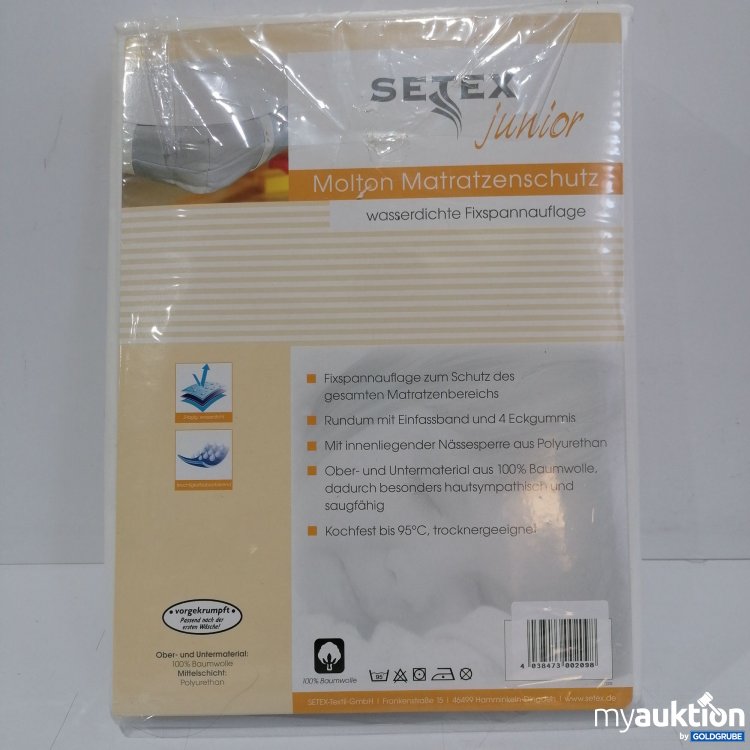 Artikel Nr. 399866 Artikel Nr. 399866: Setex Junior Molton Matratzenauflage 90x200cm