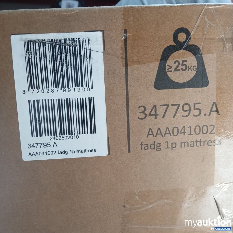 Artikel Nr. 439866 Artikel Nr. 439866: Vida xl fadg 1p mattress 347795.A