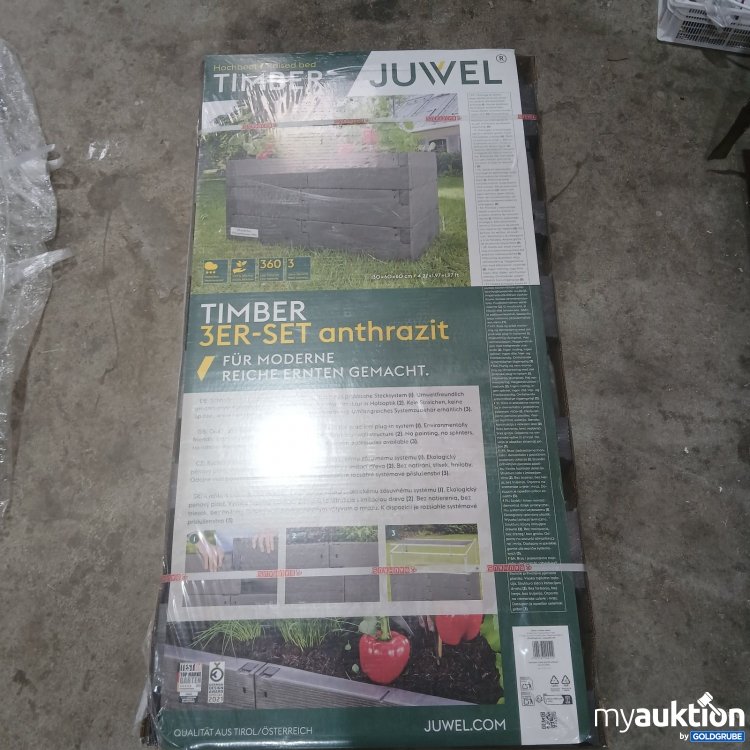 Artikel Nr. 467866 Artikel Nr. 467866: Juwel Hochbeet Timber 3ER-SET anthrazit
Art.Nr.2045l
