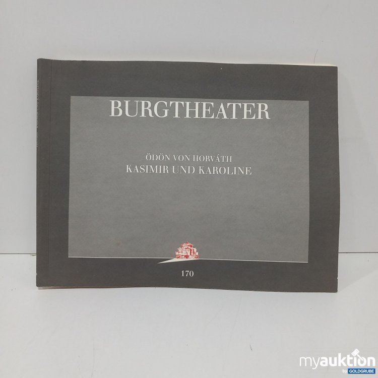 Artikel Nr. 820866 Artikel Nr. 820866: Burgtheater Programmheft