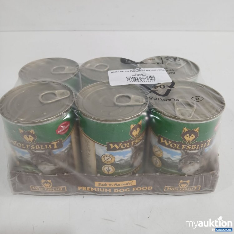 Artikel Nr. 868866 Artikel Nr. 868866: Wolfsblut Hundefutter Lammfleisch mit Lachs 6x395g