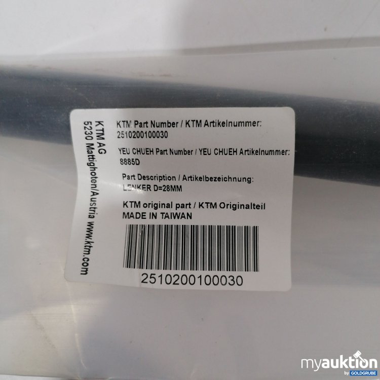 Artikel Nr. 890866: ProTaper KTM 2510200110030 Lenker D=28mm