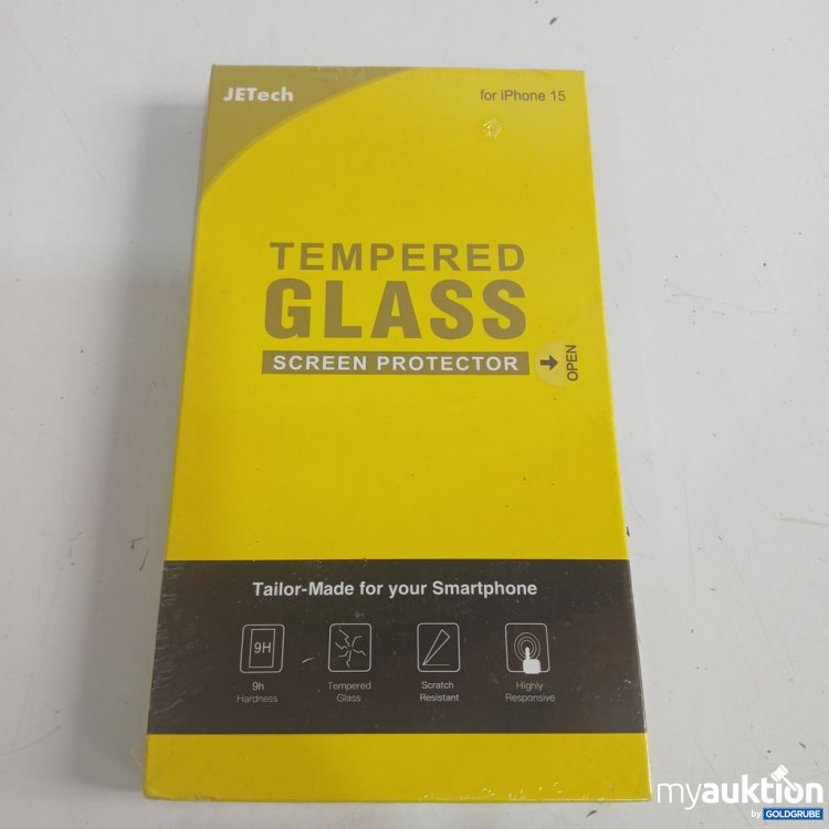 Artikel Nr. 919866: JETech Tempered Glass Screen Protector für iPhone 15