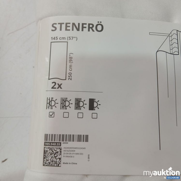 Artikel Nr. 930866 Artikel Nr. 930866: IKEA STENFRÖ Gardine 145 cmx250cm 2Stk