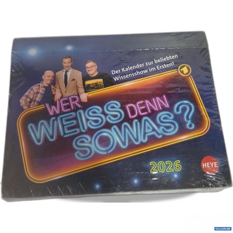 Artikel Nr. 962866: Wer weiss den sowas? 2026 Kalender zur Wissensshow 