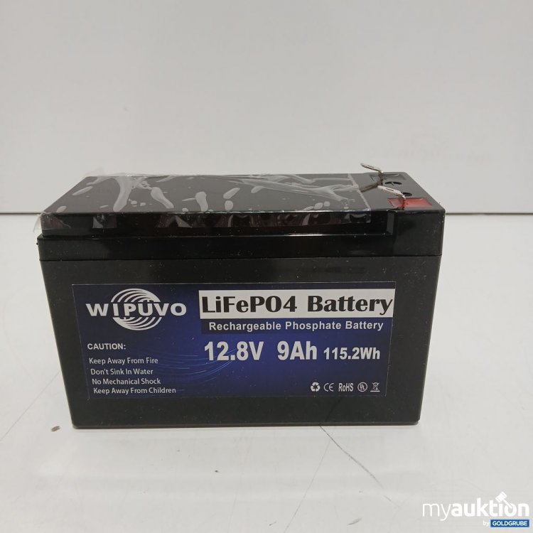 Artikel Nr. 963866: WIPUVO LiFePO4 Battery 12.8V 9Ah