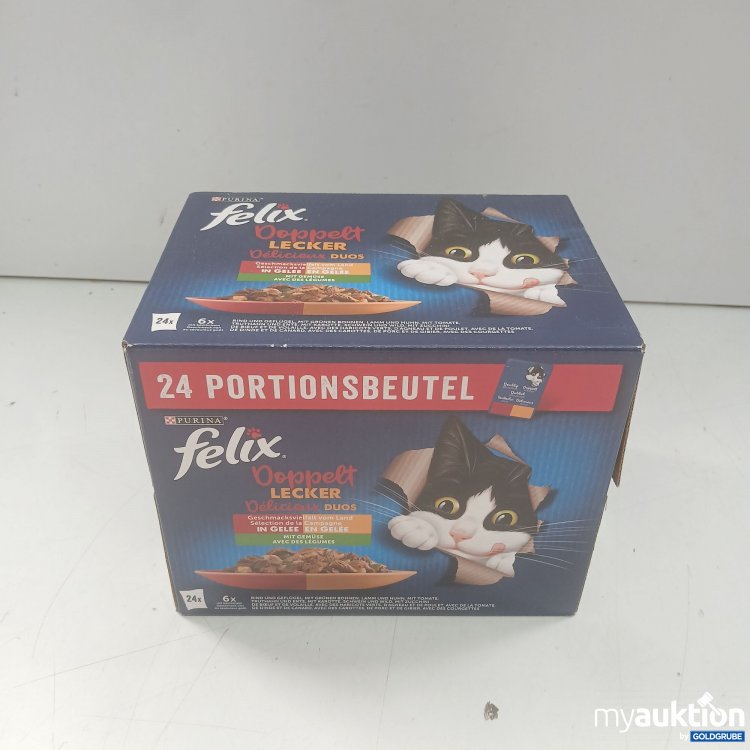 Artikel Nr. 996866 Artikel Nr. 996866: Purina felix 24 Portionsbeutel 24x85g Doppelt Lecker