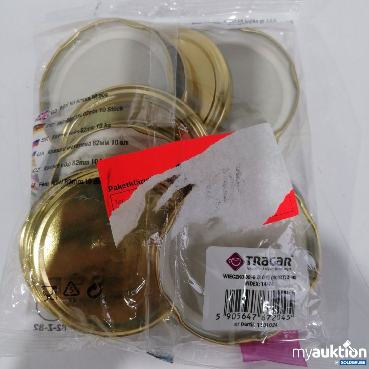 Artikel Nr. 438867: Tragar DECKEL 82-6 GOLD (10 STK) Z-82, 14474