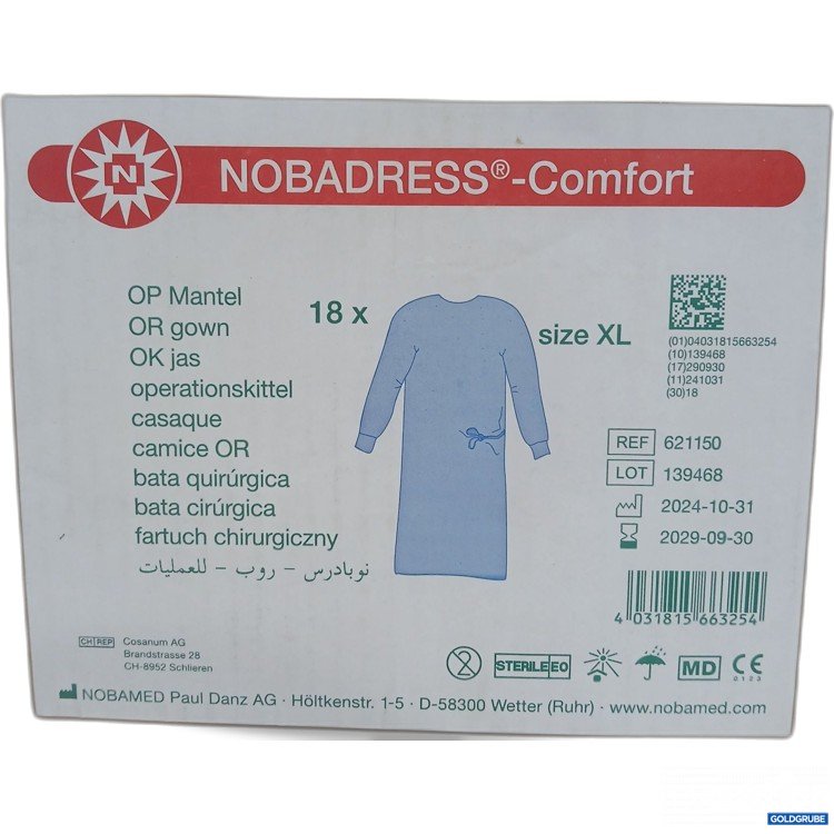 Artikel Nr. 444867 Artikel Nr. 444867: Nobadress Comfort OP Mantel 18xXL