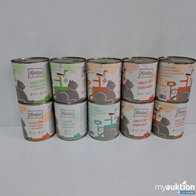 Artikel Nr. 808867: MjamMjam Katzenfutter Gemischte Sorten 800g