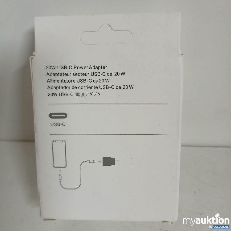 Artikel Nr. 824867 Artikel Nr. 824867: USB-C 20W Power Adapter