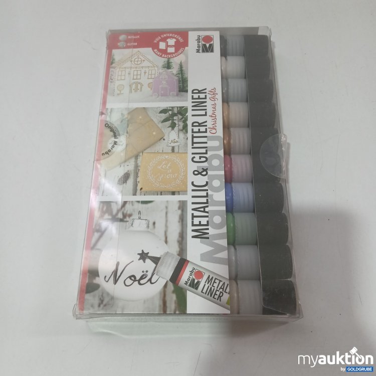 Artikel Nr. 848867 Artikel Nr. 848867: Marabu Metallic & Glitter Liner 10x25ml