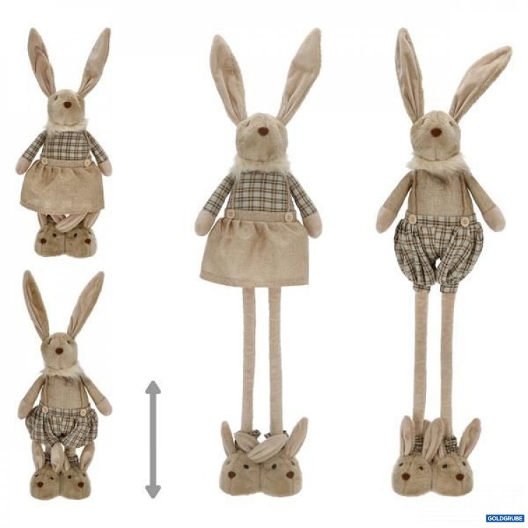 Artikel Nr. 922867:  Osterhase, Hasenschuhe, teleskop Beine, 2/s, ca. 88cmH