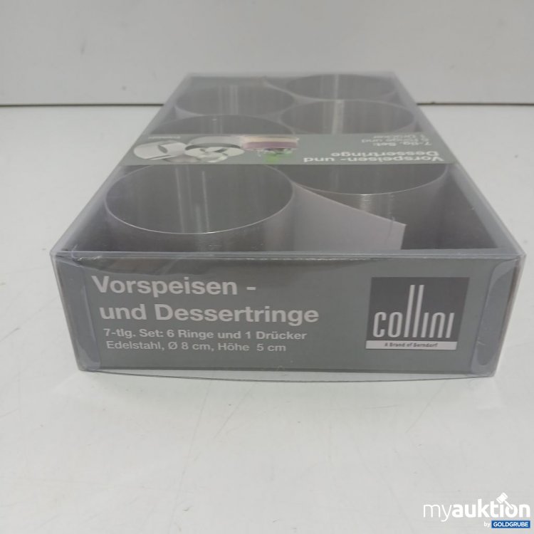 Artikel Nr. 929867 Artikel Nr. 929867: collini Vorspeisen- und Dessert-Ringe 7-tlg. Set