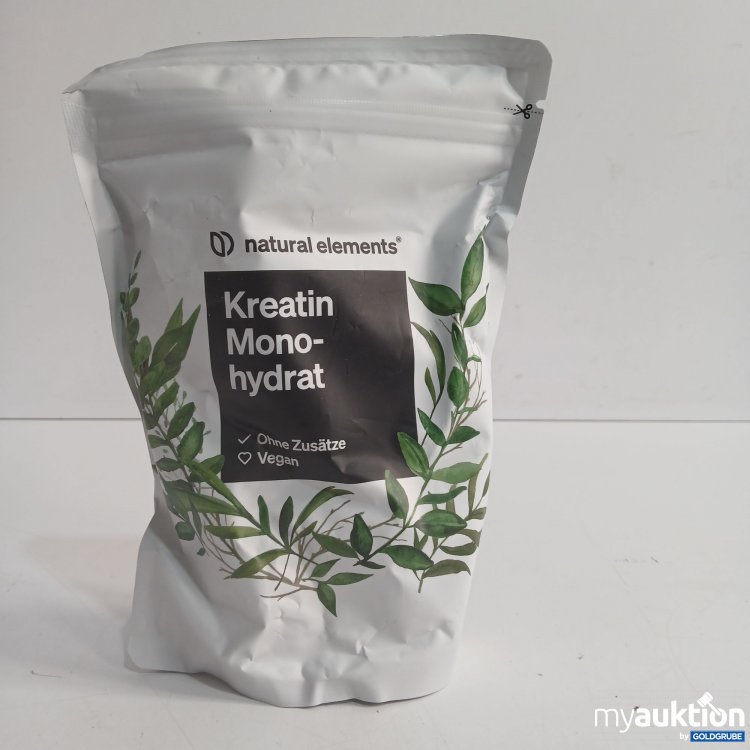 Artikel Nr. 950867: Natural Elements Kreatin Monohydrat 500g