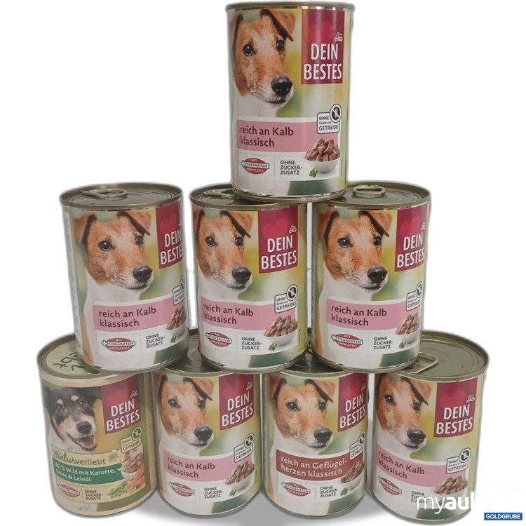 Artikel Nr. 973867 Artikel Nr. 973867: Dein Bestes Hundefutter diverse Sorten 8x400g