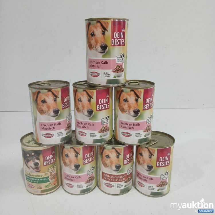 Artikel Nr. 973867 Artikel Nr. 973867: Dein Bestes Hundefutter diverse Sorten 8x400g