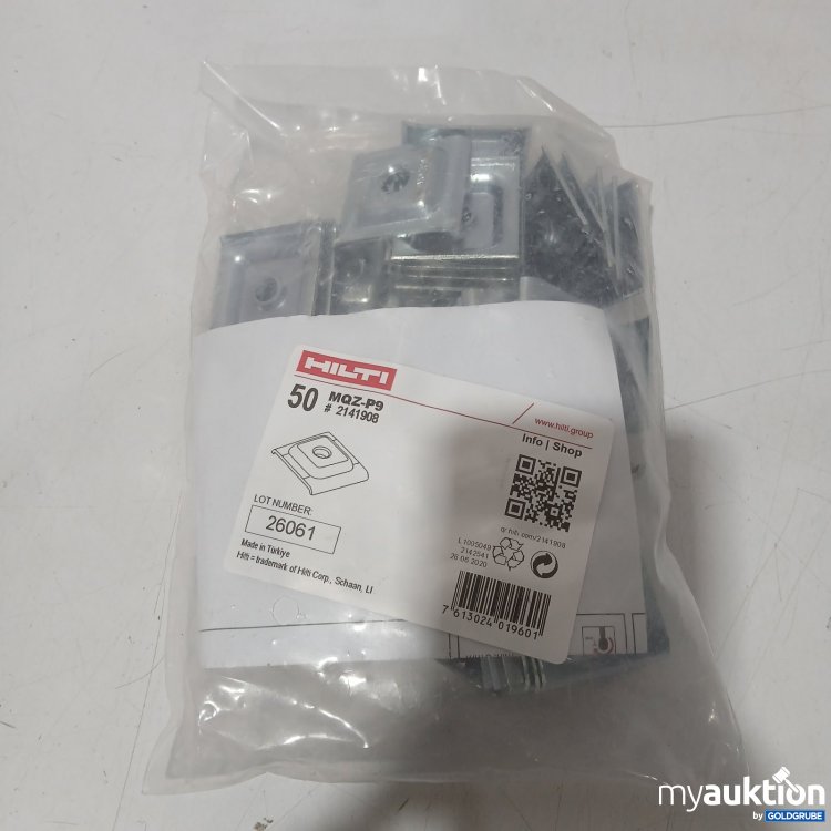 Artikel Nr. 443868: Hilti MQZ-P9 # 2141908 Befestigungsklammern 50Stk