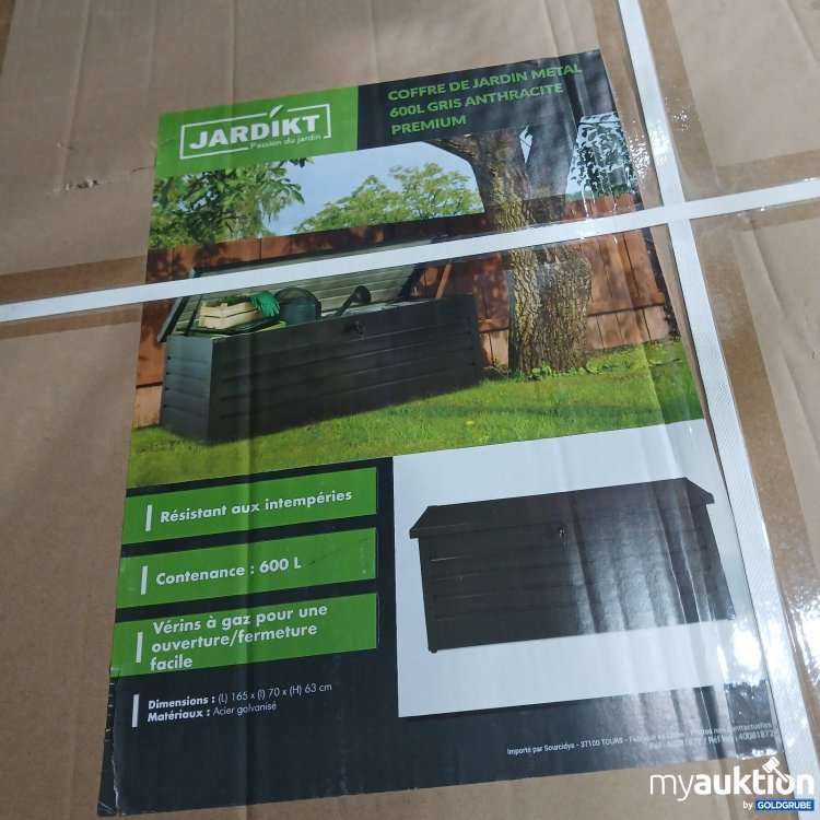 Artikel Nr. 466868 Artikel Nr. 466868: Jardikt Gartentruhe Metall 600 l Anthrazit