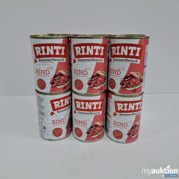 Artikel Nr. 808868: Rinti Hundefutter Kennerfleisch Rind 400g