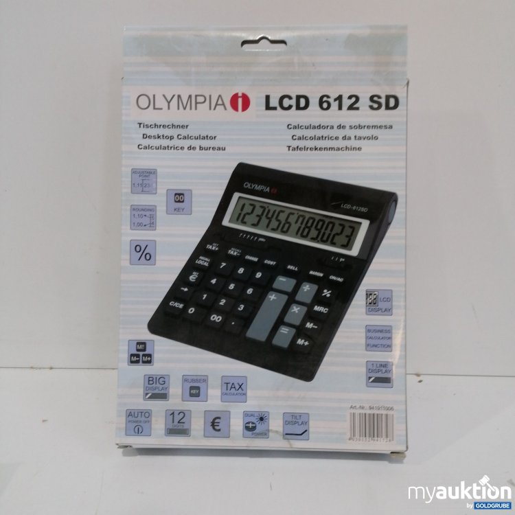 Artikel Nr. 832868: Olympia LCD 612 SD