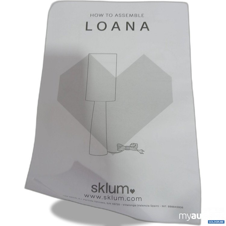 Artikel Nr. 968868 Artikel Nr. 968868: Sklum Loana Stehleuchte G320391