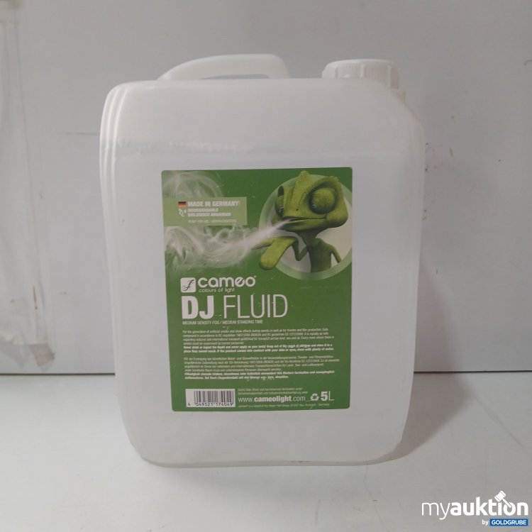 Artikel Nr. 982868 Artikel Nr. 982868: Cameo DJ Fluid Fog-Fluid 5L