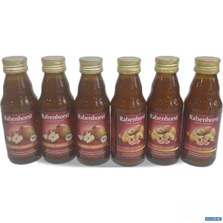 Artikel Nr. 984868 Artikel Nr. 984868: Rabenhorst Apfel-Mango + 11Plus 11Gelb je 125ml 6Stk