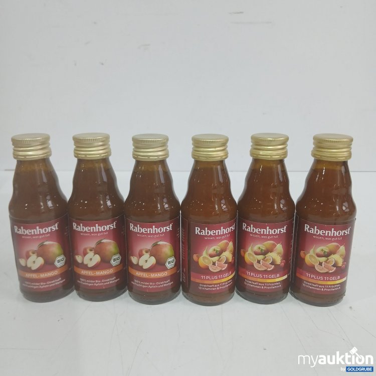 Artikel Nr. 984868 Artikel Nr. 984868: Rabenhorst Apfel-Mango + 11Plus 11Gelb je 125ml 6Stk