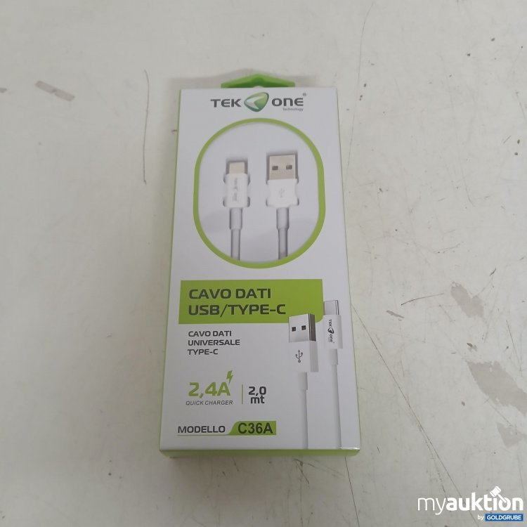 Artikel Nr. 397869 Artikel Nr. 397869: TekOne Cavo Dati USB/Type-C C36A