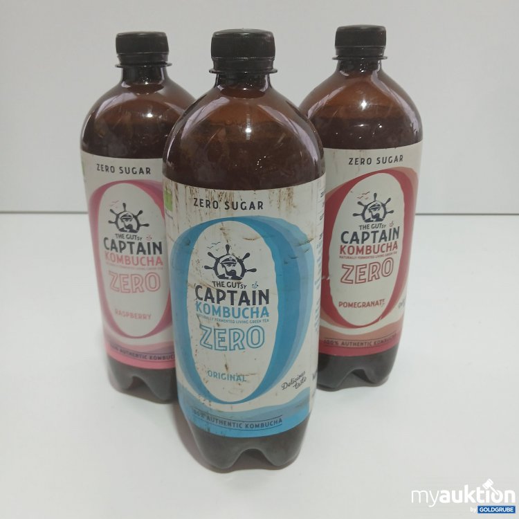 Artikel Nr. 398869 Artikel Nr. 398869: Captain Kombucha Zero Sugar 3x1l