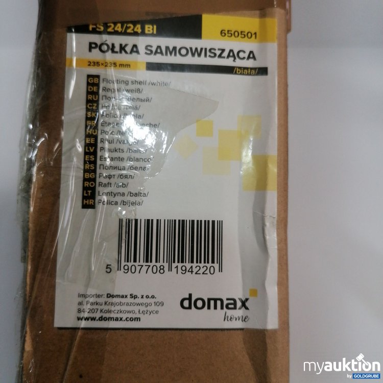 Artikel Nr. 442869: Domax Regal weiß 650501
