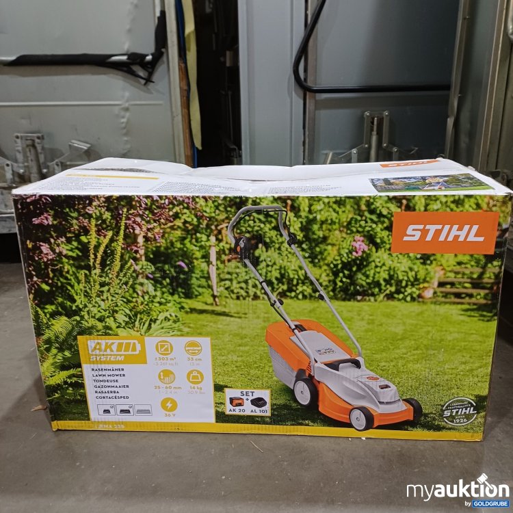 Artikel Nr. 447869: Stihl Rasenmäher Akku System 36 V 33 cm Schnittbreite