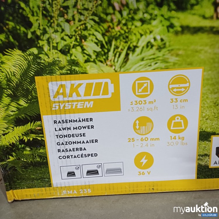Artikel Nr. 447869: Stihl Rasenmäher Akku System 36 V 33 cm Schnittbreite