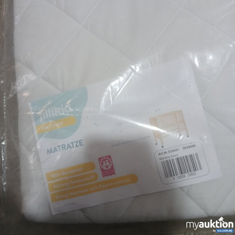 Artikel Nr. 467869 Artikel Nr. 467869: Tillibär Matratze Cocoon 90x40cm
Art.Nr. 5334515938988
