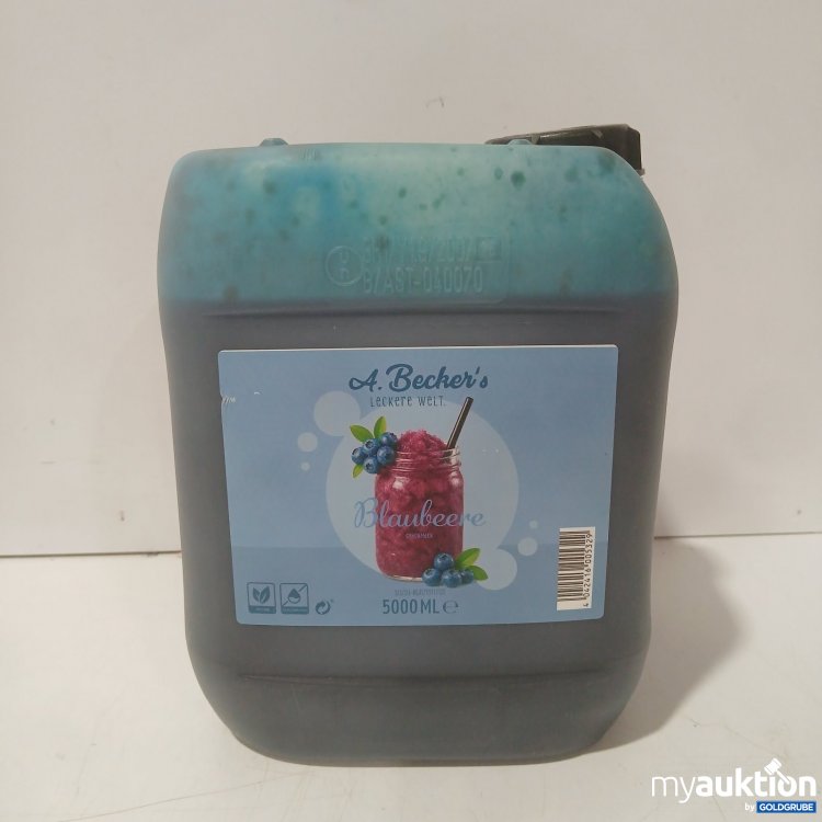 Artikel Nr. 471869: A. Beckers A. Becker's Blaubeere Slush Konzentrat 5000 ml