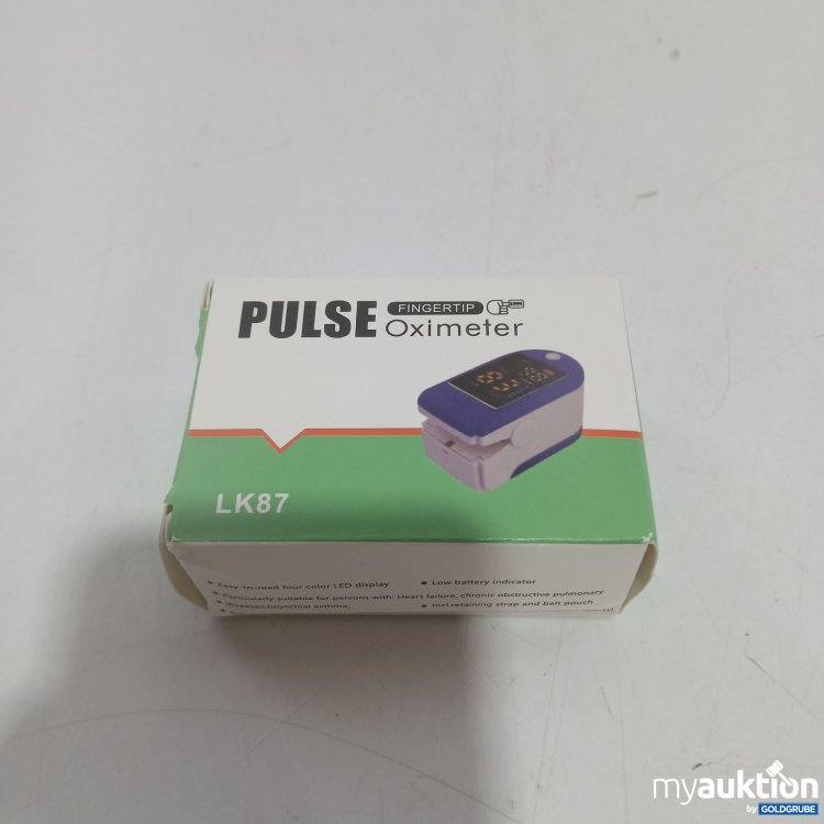 Artikel Nr. 520869 Artikel Nr. 520869: Pulse Oximeter LK87