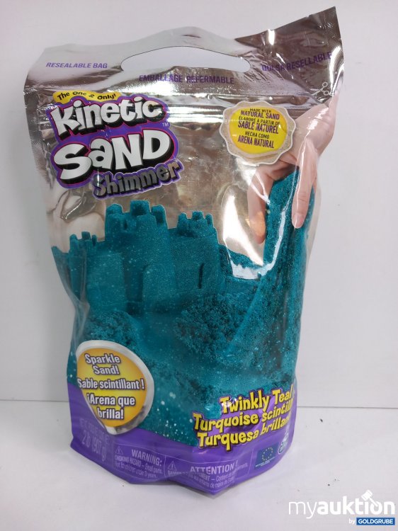 Artikel Nr. 821869 Artikel Nr. 821869: Kinetic Sand türkis Shimmer 907g