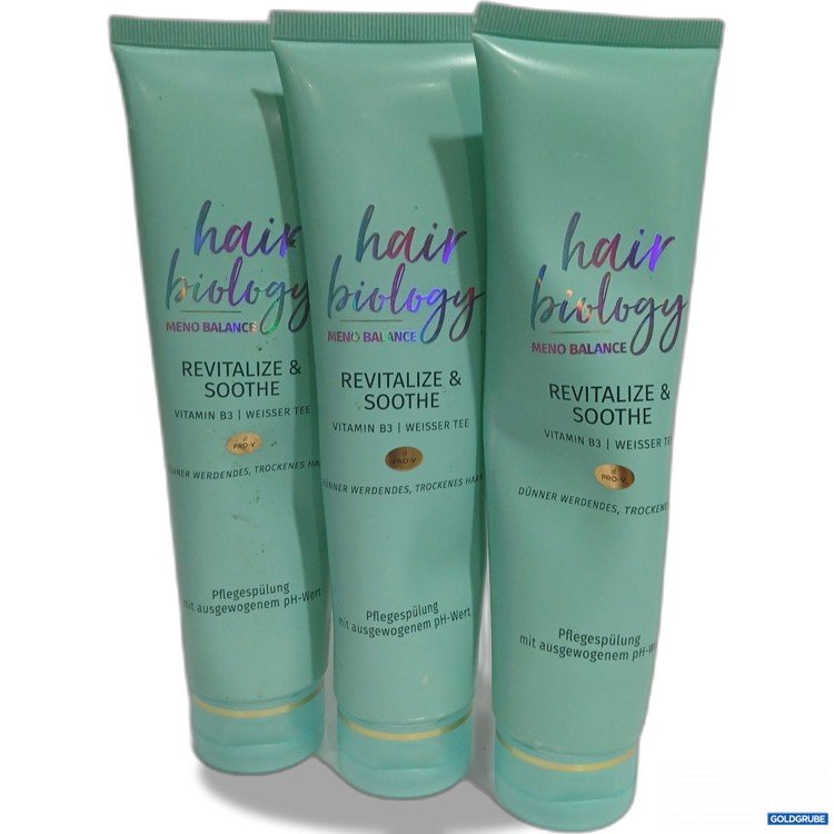 Artikel Nr. 885869: Hair biology Revitalize & Soothe Pflegespülung je 160ml 