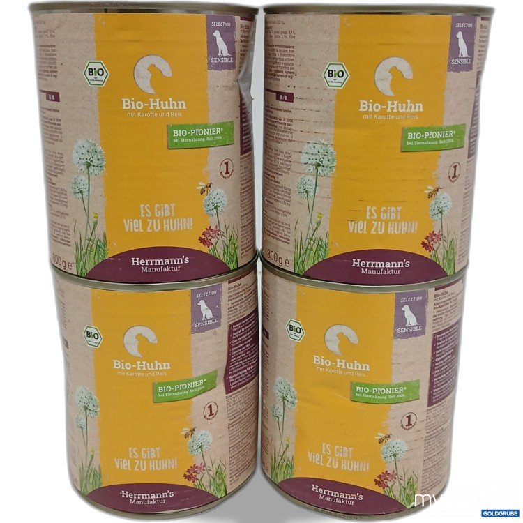 Artikel Nr. 889869 Artikel Nr. 889869: Herrmann's Manufaktur Bio Huhn 800g